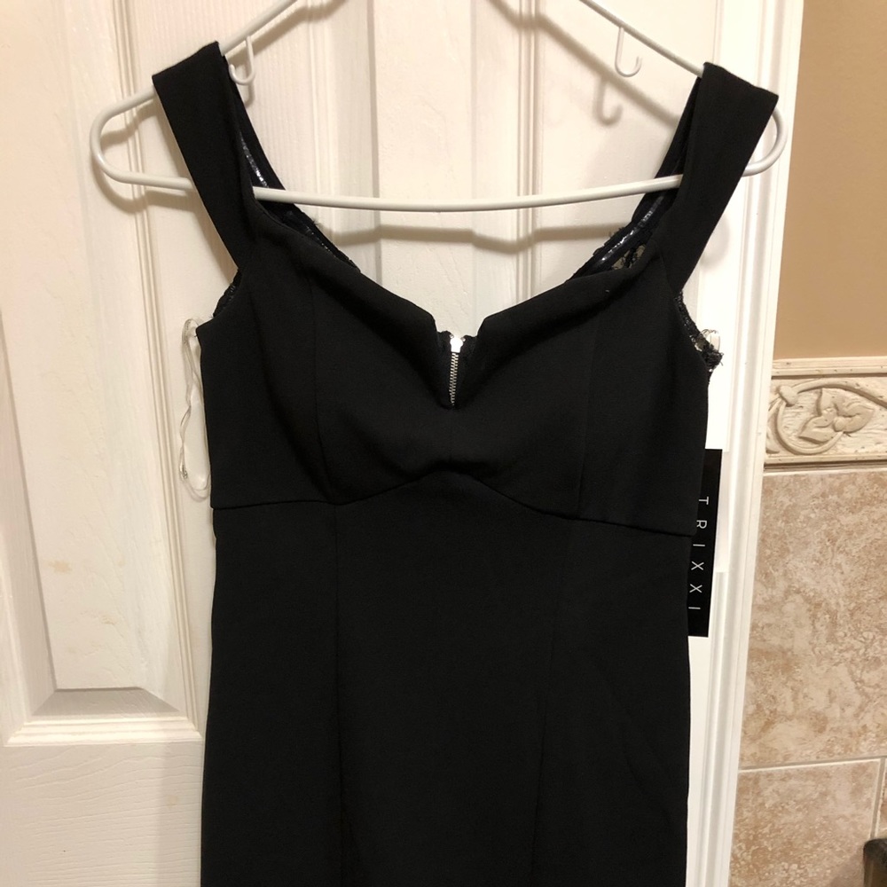 NWT TRIXXI BLACK DRESS